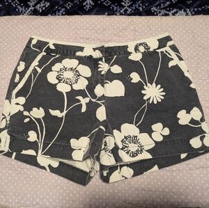 J.Crew Floral Favorite Fit Shorts Size 4